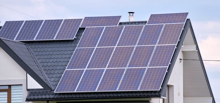 Solar home in Binghamton