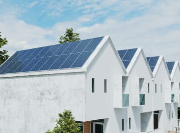 Modern solar installation